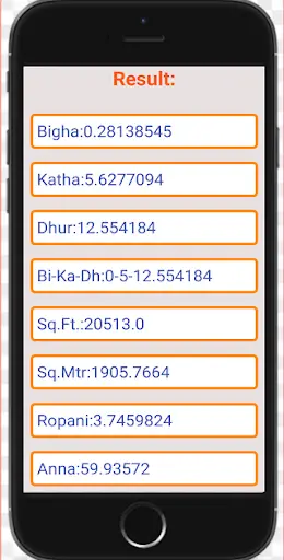 Land CalC App screenshot 5