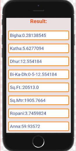 Land CalC App screenshot 5