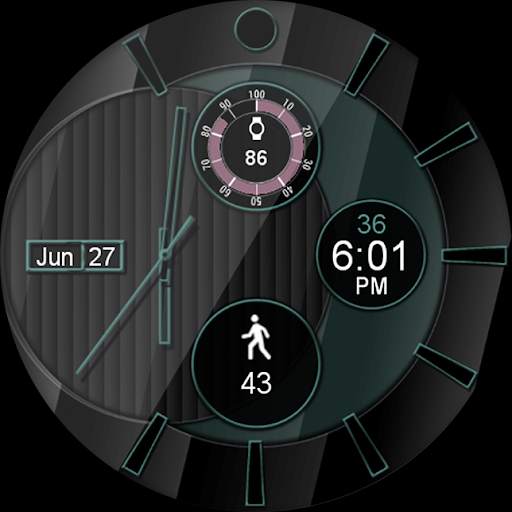 Glass Reflecto HD Watch Face screenshot 16