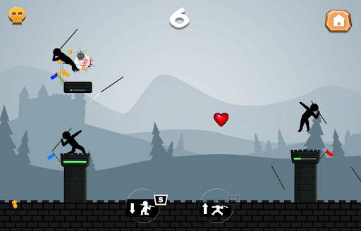 Epic Stickman Knight Hero screenshot 2