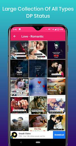 Best DP and Status For Whatsapp And Facebook screenshot 1
