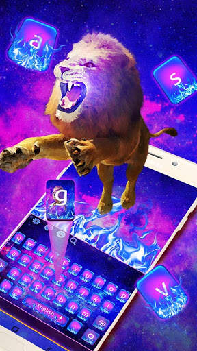 Galaxy Lion Keyboard screenshot 2