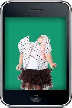 Baby Girl Photo Fashion screenshot 1