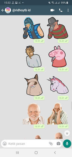 Stiker WA Meme Funny New 2021 WAStickerApps screenshot 8
