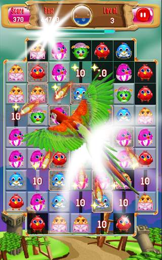 Bird Pop Adventure - Match 3 Blast Mania screenshot 2