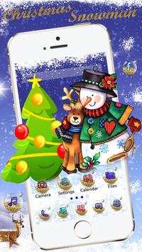 Christmas Snowman Launcher Theme Live Wallpapers screenshot 2