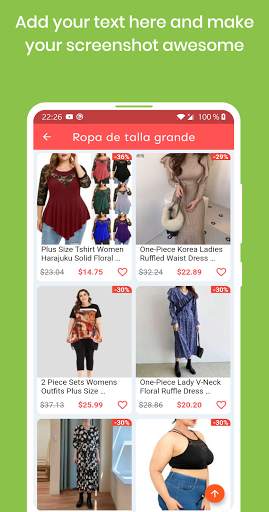 cheap plus size clothing screenshot 4