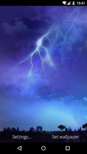 Lightning Storm Live Wallpaper screenshot 4