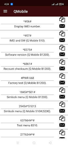 All Mobile Secret Codes 2021 screenshot 2