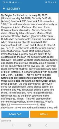 Security Mod For Minecraft screenshot 5