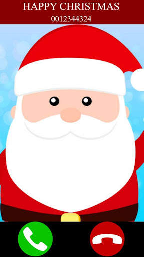 chamada falsa Natal jogo screenshot 1