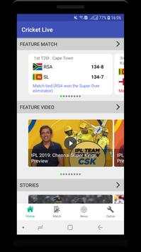 Live Cricket Scores & Cricket Exchange screenshot 1