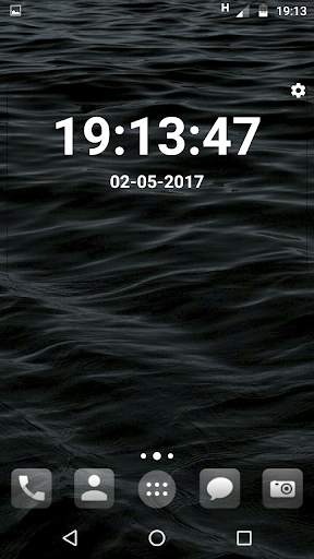Clock Widget - zegar na pulpit screenshot 2