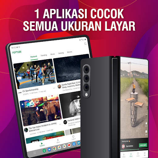 POPTube: Video Musik, Pop-up screenshot 1