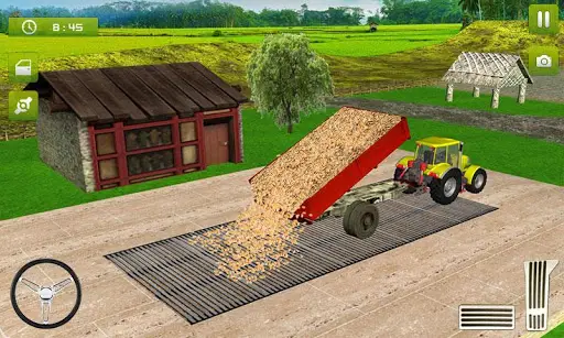 Real Farming Tractor Trolley Simulator; Game 2019 screenshot 6
