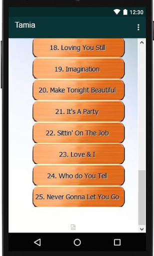 Tamia Lyrics Music screenshot 3