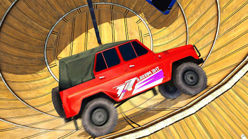 Well of Death Jeep Stunt Rider screenshot 14