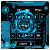 Blue Science Technology Keyboard on 9Apps