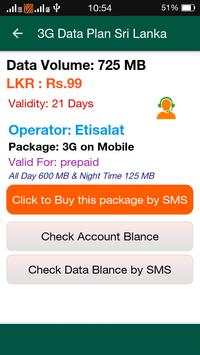 4G Data Plan Sri Lanka screenshot 3
