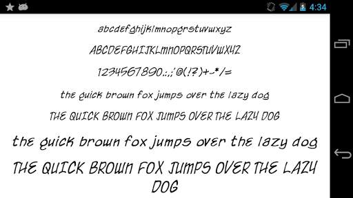 Written Fonts Message Maker screenshot 4