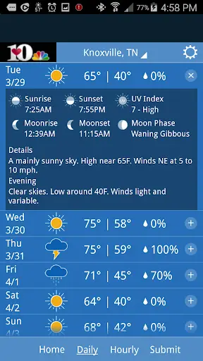WBIR10 WX screenshot 2