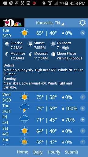 WBIR10 WX screenshot 2