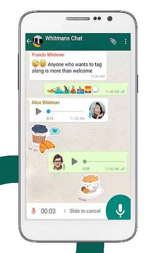 Free Messenger Wahts Stickers New 2020 screenshot 1