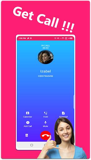Fake Call - Fake incoming phone call Prank Funny screenshot 8