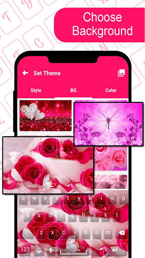 Pink Keyboard 2020 screenshot 3