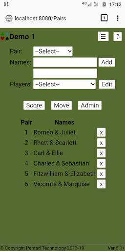 Bridge Scorer screenshot 3