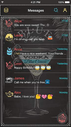 Happy Vodka Emoji Keyboard screenshot 4