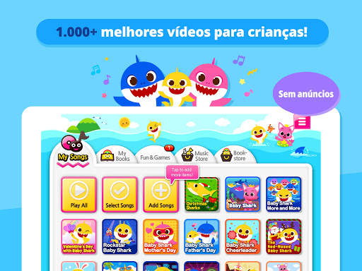 Bebê Tubarão Canções Infantis screenshot 7