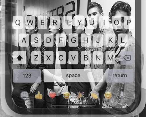 CNCO Keyboard Theme स्क्रीनशॉट 2