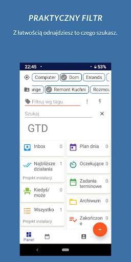 GTD Simple Free screenshot 4