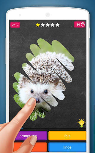 Juego de Rascar: Animales Quiz screenshot 2