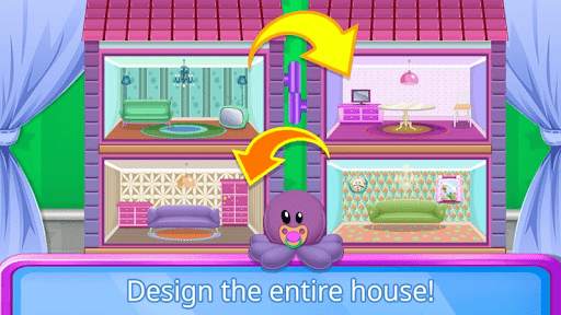 Doll House Dress Up Game.Build your own dollhouse screenshot 4