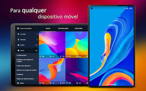 Papéis de parede abstratos 4K screenshot 6