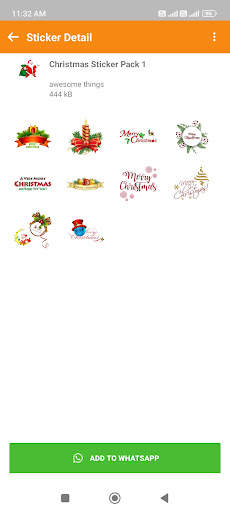 Christmas Sticker for WhatsApp screenshot 3