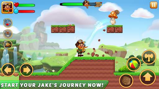 Jake Adventure Time-Jungle Run screenshot 5