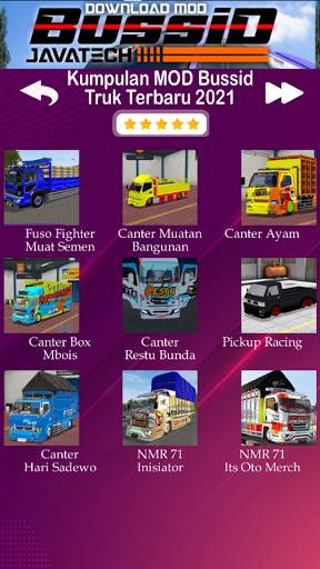Download Mod Bussid Javatech screenshot 4