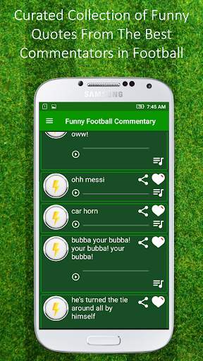 Funny Football Commentary Sounds screenshot 2