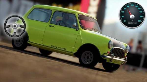 Mr.Bean racing in car screenshot 2