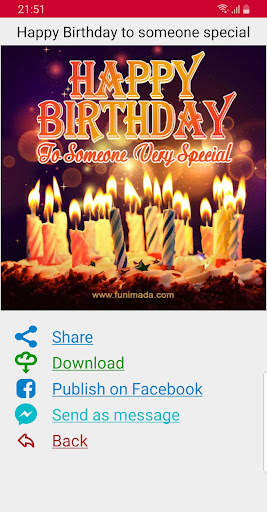 Happy birthday cards & GIF screenshot 2