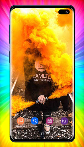 Colorful Smoke wallpaper screenshot 3