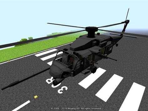 Helicopter Mod for Minecraft PE Ideas screenshot 3