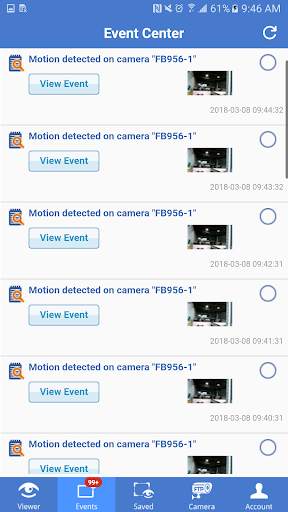 IP Camera Viewer 8 تصوير الشاشة