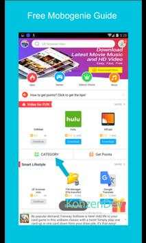 guide for Mobogenie lite screenshot 1