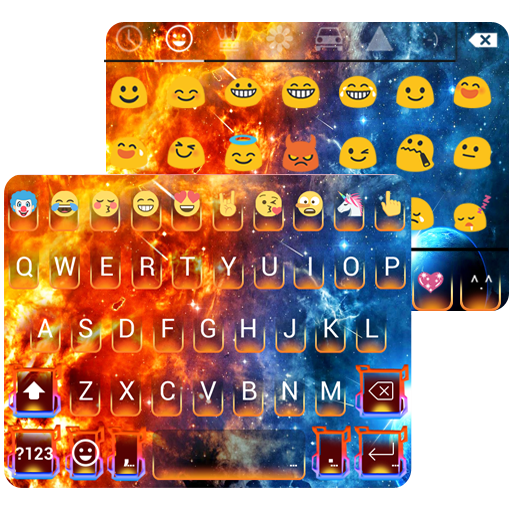 Ice &amp; Fire Emoji Keyboard for Android GO أيقونة