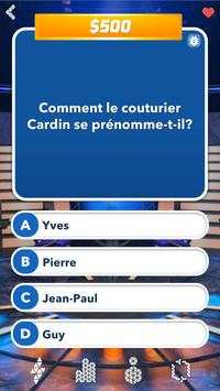Millionaire - Trivia & Quiz Free Jeu screenshot 1