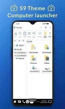 S9 Theme for Computer Launcher 2019 screenshot 5